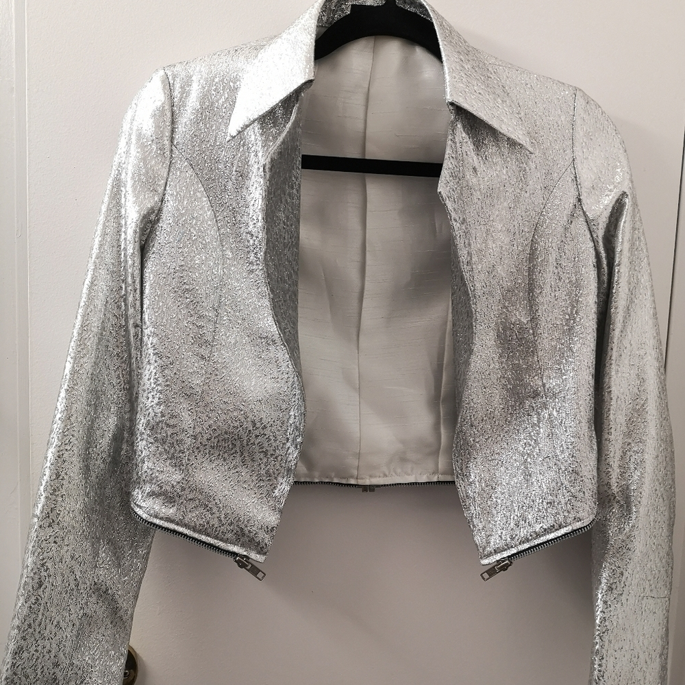 Never Worn Avel Bacudio moto jacket from Canada Philippine Fashion Week